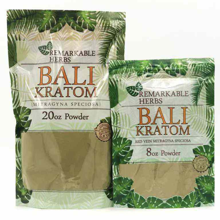 Remarkable Herbs Kratom Red Vein BALI Powder