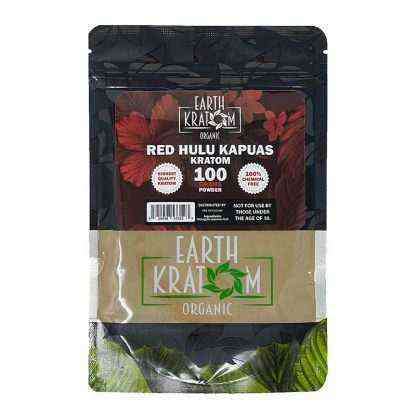 Earth Kratom Red Hulu Powder