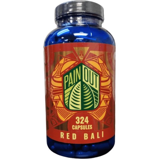 Pain Out Kratom Capsules Red Bali