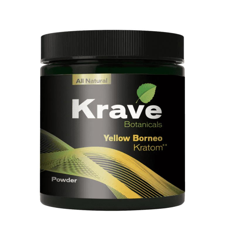 Krave Kratom Yellow Borneo Powder